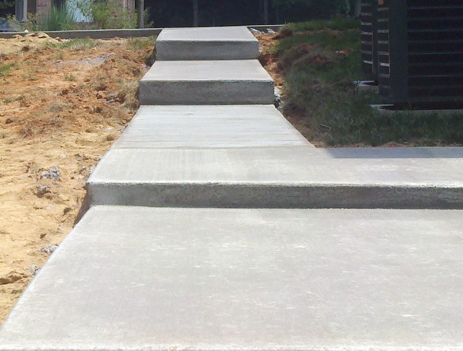 Concrete stairs by Page Concrete